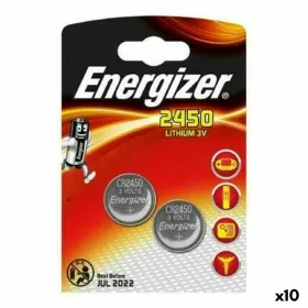 Liitium Nööppatareid Energizer 3 V CR2450 (10 Ühikut)