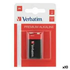 Leelispatarei Verbatim 9 V 6LR61 (10 Ühikut)