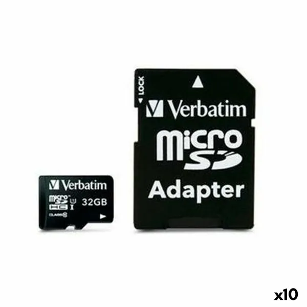 SDHC Mälukaart Verbatim 32 GB (10 Ühikut)