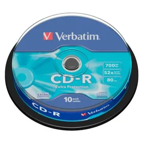 CD-R Verbatim EXTRA PROTECTION 700 MB 52x 10 Tükid, osad (20 Ühikut)