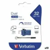 USB atmintukas Verbatim GO SPEED DUAL Mėlyna 32 GB (10 vnt.)