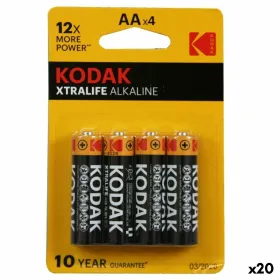 Leelispatareid Kodak LR06 4 Tükid, osad (20 Ühikut)