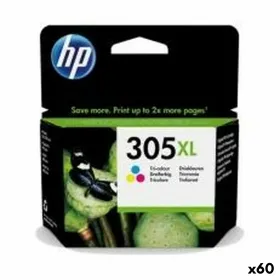 Alkunperäinen mustepatruuna HP 305XL Kolmiväri (60 osaa)