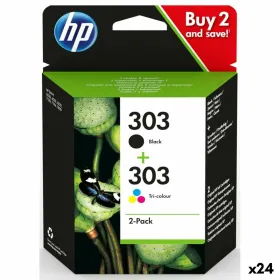 Alkunperäinen mustepatruuna HP 303 Keltainen (24 osaa)