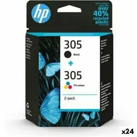 Alkunperäinen mustepatruuna HP 305 Keltainen (24 osaa)