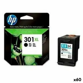 Alkunperäinen mustepatruuna HP Nº301XL Musta (60 osaa)