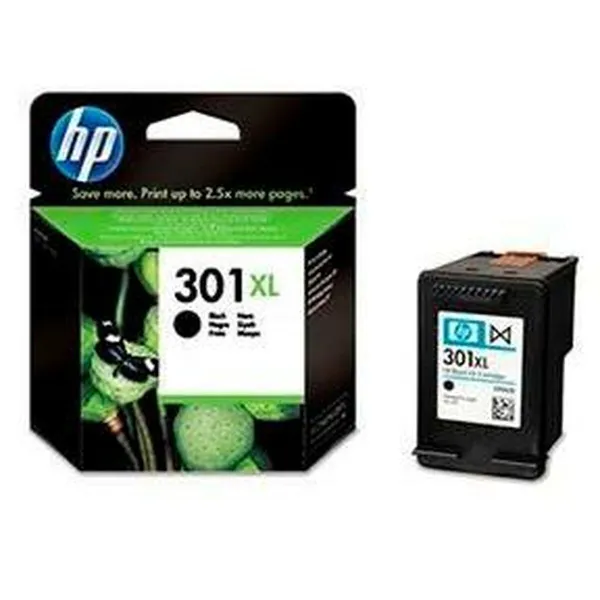 Alkunperäinen mustepatruuna HP Nº301XL Musta (60 osaa)