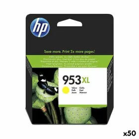 Alkunperäinen mustepatruuna HP 953XL Keltainen (50 osaa)
