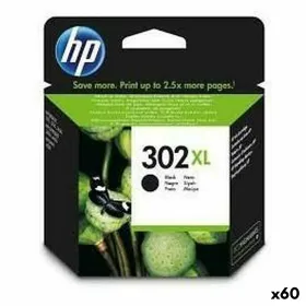 Alkunperäinen mustepatruuna HP 302 XL Musta (60 osaa)