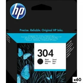 Alkunperäinen mustepatruuna HP DESKJET 3720 - Nº304 Musta (60 osaa)