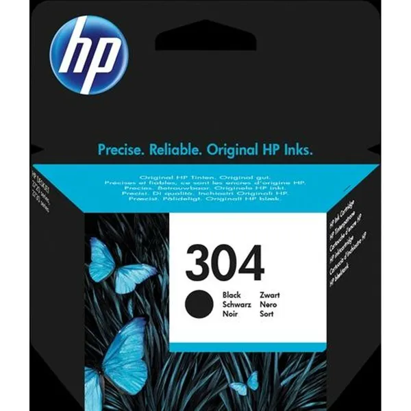 Originali rašalo kasetė HP DESKJET 3720 - Nº304 Juoda (60 vnt.)