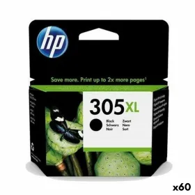 Alkunperäinen mustepatruuna HP 305XL Musta (60 osaa)