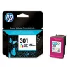 Originali rašalo kasetė HP 301 Trijų spalvų (60 vnt.)