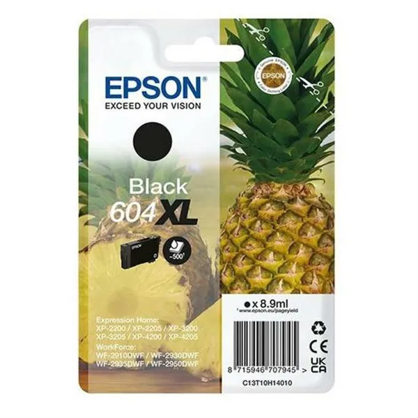 Originaalne Tindikassett Epson XP-2200 WF-2910DWF Must (10 Ühikut)