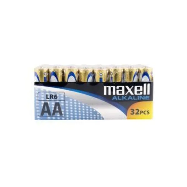Šarminės baterijos Maxell LR06 1,5 V (32 Dalys) (8 vnt.)