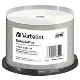 DVD-R Verbatim DATALIFE PLUS 4,7 GB 16x 50 Tükid, osad (4 Ühikut)