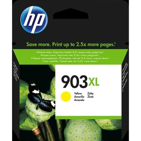Alkunperäinen mustepatruuna HP Nº 903XL Keltainen (60 osaa)