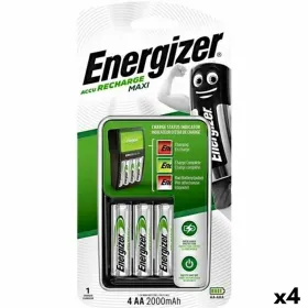 Akulaadija + Akud Energizer (4 Ühikut)