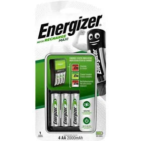 Akulaadija + Akud Energizer (4 Ühikut)