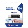 USВ-флешь память Verbatim PINSTRIPE Чёрный 256 GB (10 штук)