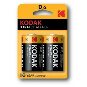 Leelispatareid Kodak 1,5 V LR20 (10 Ühikut)