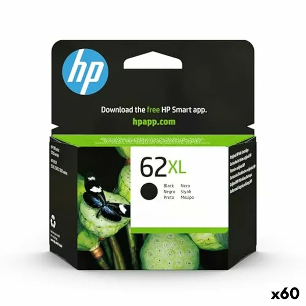 Originali rašalo kasetė HP ENVY 5640 E-ALL-IN-ONE - Nº 62 XL Juoda (60 vnt.)