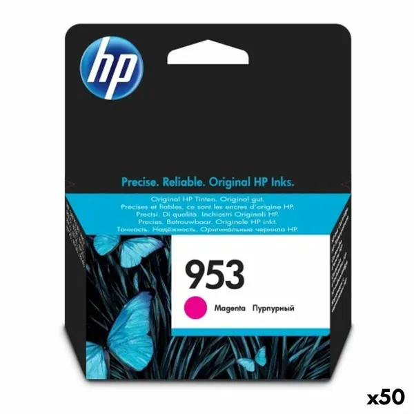 Alkunperäinen mustepatruuna HP 953 Magenta (50 osaa)