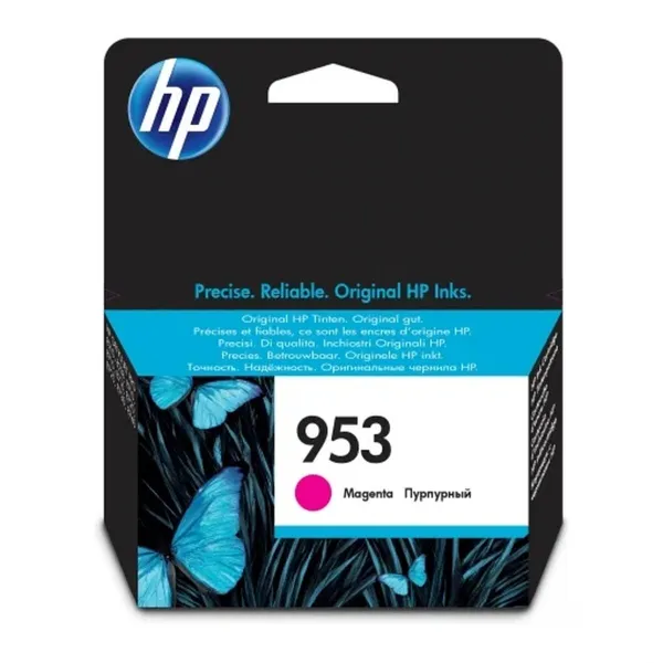 Alkunperäinen mustepatruuna HP 953 Magenta (50 osaa)