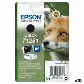 Alkunperäinen mustepatruuna Epson STYLUS S22/SX125/ SX 235W /420W/425W, OFFICE BX305F Musta (10 osaa)