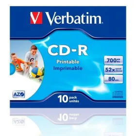 CD-R Verbatim CD-R AZO 700 MB 52x 10 Tükid, osad (10 Ühikut)