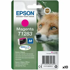 Alkunperäinen mustepatruuna Epson S22/SX 235W /420W/425W/ OFFICE BX305F Magenta (10 osaa)