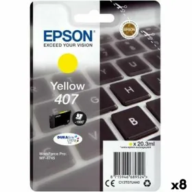 Alkunperäinen mustepatruuna Epson WorkForce Pro 4745 Series Keltainen (8 osaa)