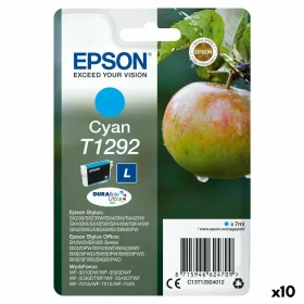 Alkunperäinen mustepatruuna Epson SX 235W /420W/425W/ OFFICE BX305F/320FW Syaani (10 osaa)