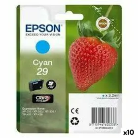 Alkunperäinen mustepatruuna Epson 29 Syaani (10 osaa)