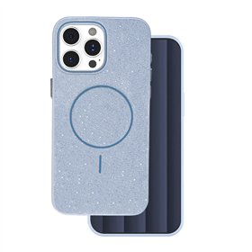Glitter Thin Mag case for iPhone 15 Pro 6,1&quot blue