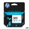 Originali rašalo kasetė HP Officejet 3830 All-in-One Nº 302 Trijų spalvų (60 vnt.)