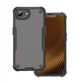 Defender Matt case for iPhone 16e black