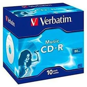 CD-R Verbatim MUSIC 80' 16x 10 Tükid, osad (10 Ühikut)
