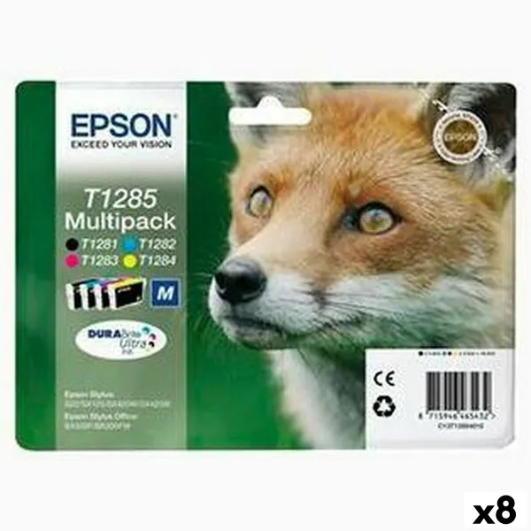 Alkunperäinen mustepatruuna Epson Stylus S22/SX125/SX 235W/420W/425W/Office BX305 Musta/Cyanin sininen/Magentan punainen/Keltain