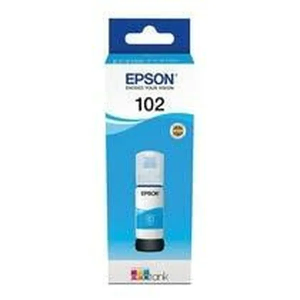 Pakartotinai užpildykite rašalu Epson ET-2700, 2750, 3700, 3750, 4750 Ciano