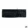 Klaviatuur Logitech K120 Must Hispaaniakeelne Qwerty (10 Ühikut)