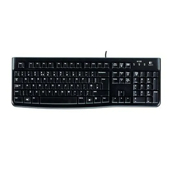 Klaviatuur Logitech K120 Must Hispaaniakeelne Qwerty (10 Ühikut)