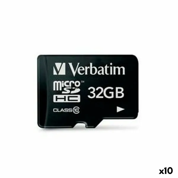 SDHC Mälukaart Verbatim 32 GB (10 Ühikut)