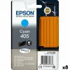 Alkunperäinen mustepatruuna Epson Nº 405 Syaani (8 osaa)