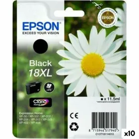 Alkunperäinen mustepatruuna Epson Nº18XL Musta (10 osaa) (1 osaa)