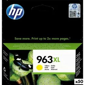 Alkunperäinen mustepatruuna HP 963XL Keltainen (50 osaa)
