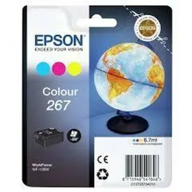 Alkunperäinen mustepatruuna Epson WF-100W 267 INK CARTRIDGE Kolmiväri (5 osaa)