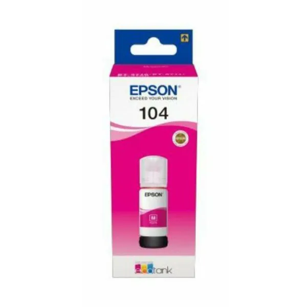 Uzpildīšanas tinte Epson Nº 104 Fuksīns
