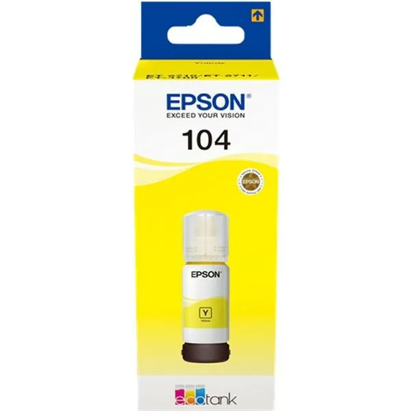 Täitetint Epson 104 Kollane