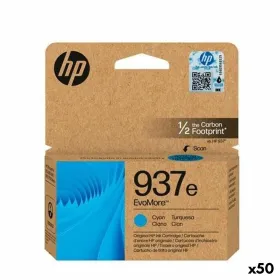 Alkunperäinen mustepatruuna HP Nº937E Syaani (50 osaa)